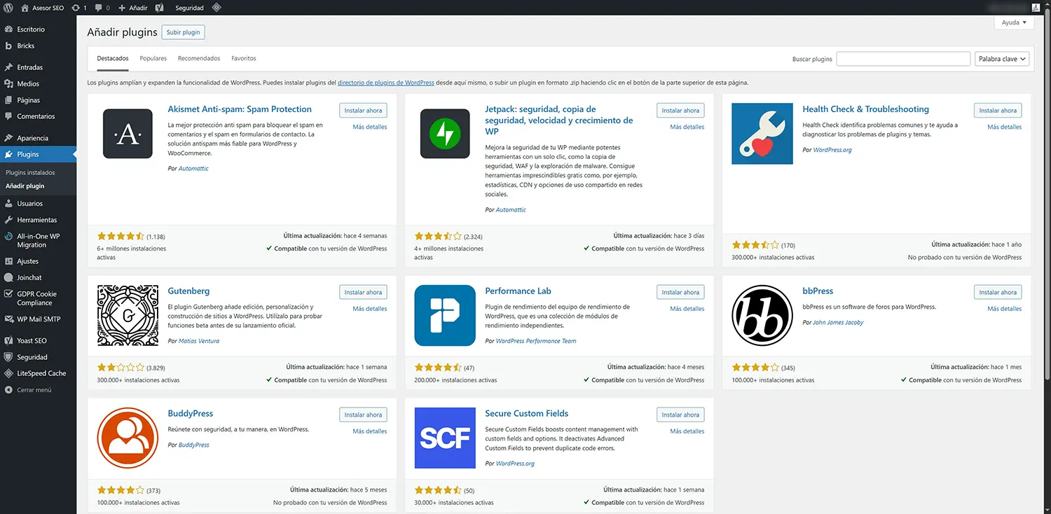 velocidad-seo-plugins-wordpress